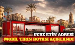Antalya Mobil Halk Et tırının haftalık güzergahı belli oldu