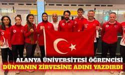 Alanya Üniversitesi öğrencisi Öztek'ten dünya derecesi