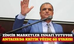 Antalya pazar esnafına zincir market uyarısı: Pay yüzde 60