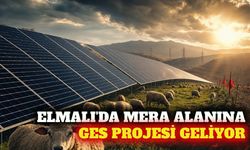Elmalı'daki mera alanına GES projesi için ÇED toplantısı