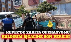 Kepez Emek Mahallesi'nde kaldırım işgallerine son verildi
