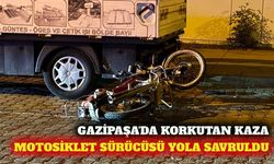 Gazipaşa'da motosiklet ile otomobil çarpıştı: Bir yaralı
