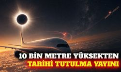 Güneş tutulması 10 bin metreden canlı yayınlanacak