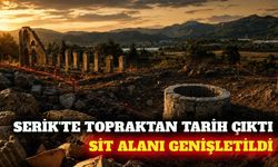 Serik'te yeni buluntular sit alanını genişletti