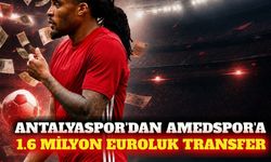 Antalyaspor'dan Amedspor'a 1.6 milyon Euro'luk transfer