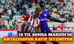 Antalyaspor, Mardin deplasmanından kayıpsız dönmek istiyor