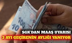 SGK'dan uyarı: 3 ayı geçirenin malullük aylığı yanıyor