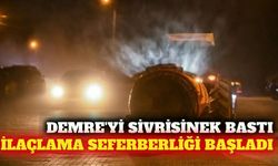 Demre'de sivrisinek artışı sonrası ortak ilaçlama başladı