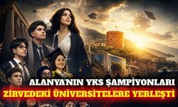 Alanya'nın YKS şampiyonlarının üniversiteleri belli oldu