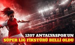1207 Antalyaspor'un Süper Lig fikstürü belli oldu