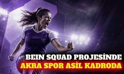 Antalya Akra Spor beIN SQUAD asil listesinde