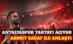 Antalyaspor transferde Ahmet Sağat ile prensipte anlaştı