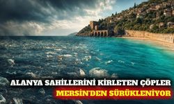 Alanya ve Antalya kıyılarındaki atıklar Mersin'den geliyor