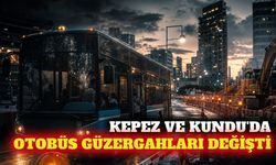 Kepez ve Kundu'da toplu ulaşım güzergahları değişti