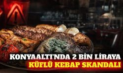 Konyaaltı'nda 2 bin liralık hesapta küflü kebap iddiası
