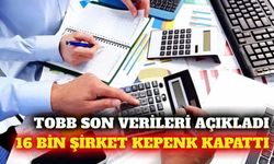 TOBB açıkladı: 7 ayda 16 bin 170 şirket kapandı