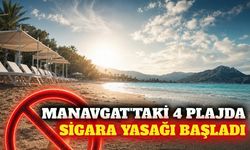 Manavgat'ta 4 halk plajı dumansız alan ilan edildi