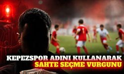 Kepez'de sahte futbolcu seçmesi vaadiyle dolandırıcılık