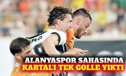 Alanyaspor sahasında Beşiktaş'ı tek golle devirdi