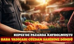 Kepez'de bulunan baba yadigarı cüzdan sahibine teslim edildi