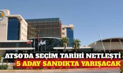 ATSO başkanlık seçimi 18 Ekim'de yapılacak