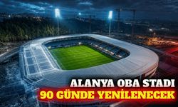 Alanya Oba Stadı yenileniyor: İhale 11 Eylül'de