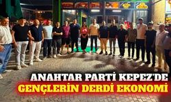 Kepez'de Anahtar Parti'den gençlik buluşması