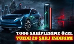 Togg kullanıcılarına eylül ayında yüzde 20 şarj indirimi