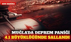 Muğla'da 4.1 büyüklüğünde deprem meydana geldi