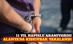 Uyuşturucudan aranan firari Alanya'da yakalandı