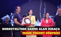 Korkuteli'nde Kıraç konseri ve yanık yoğurt sürprizi