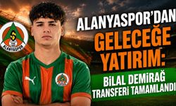 Alanyaspor'dan geleceğe yatırım: Bilal Demirağ transferi tamamlandı