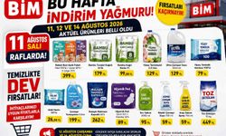 BİM’de 11, 12 ve 14 Ağustos aktüel ürünleri belli oldu