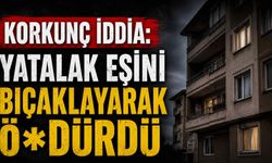 Korkunç iddia: Yatalak eşini bıçaklayarak ö*dürdü