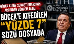 Alihan Kuriş soruşturmasının ardından gündem oldu: Böcek’e atfedilen “yüzde 7” sözü dosyada