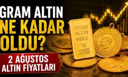 Gram altın ne kadar oldu? 2 Ağustos altın fiyatları