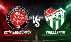 Fatih Karagümrük-Bursaspor maçı saat kaçta hangi kanalda?