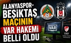 Alanyaspor-Beşiktaş maçının VAR hakemi belli oldu