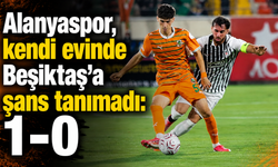 Alanyaspor, kendi evinde Beşiktaş'a şans tanımadı: 1-0