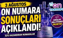 3 Ağustos On Numara sonuçları açıklandı