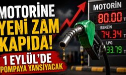 Motorine yeni zam kapıda: 1 Eylül’de pompaya yansıyacak
