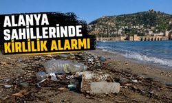 Alanya sahillerinde kirlilik alarmı
