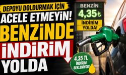 Depoyu doldurmak için acele etmeyin! Benzinde indirim yolda