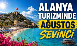 Alanya turizminde ağustos sevinci