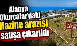 Alanya Okurcalar'daki Hazine arazisi satışa çıkarıldı