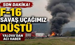 Son Dakika! F-16 savaş uçağımız düştü