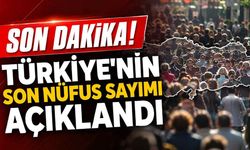 Son Dakika! Türkiye'nin son nüfus sayımı açıklandı