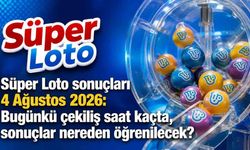 Süper Loto sonuçları 4 Ağustos 2026: Bugünkü çekiliş saat kaçta, sonuçlar nereden öğrenilecek?