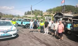 Alanya’da safari araçlarına yönelik denetim