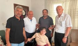 Alanya Eğitim Dayanışma ve Yardımlaşma Vakfı’ndan ihtiyaç sahibi aileye ziyaret